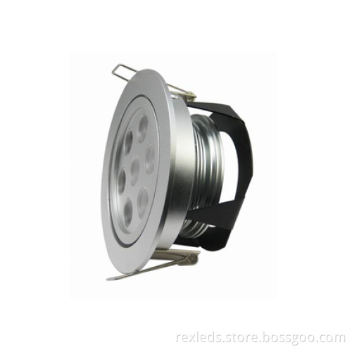 Low Voltage Outdoor Ip20 Led Down Light Fixtures, 650lm 7w Led Ceiling Light Fixtures